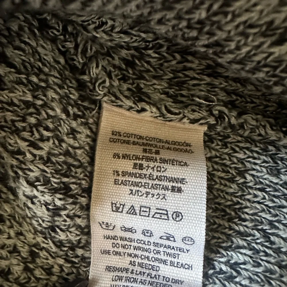 Free People Black & White Marled Women's Sweater Size Small